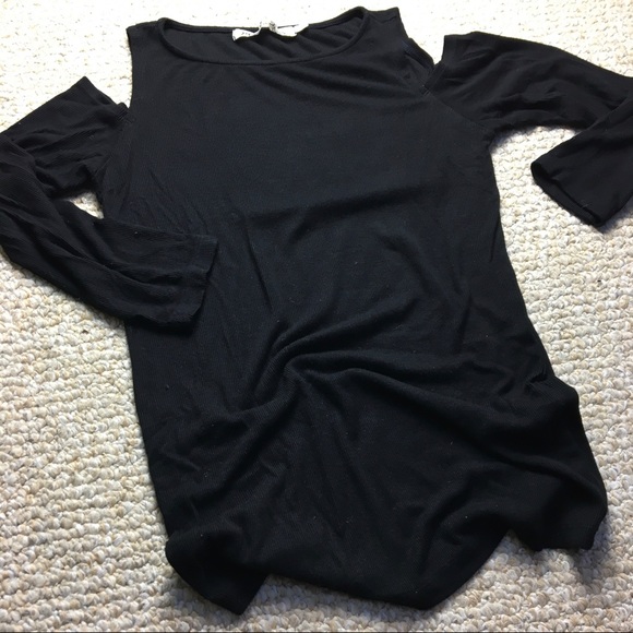 Michael Stars black Cold Shoulder top • OS • EUC - Picture 4 of 12
